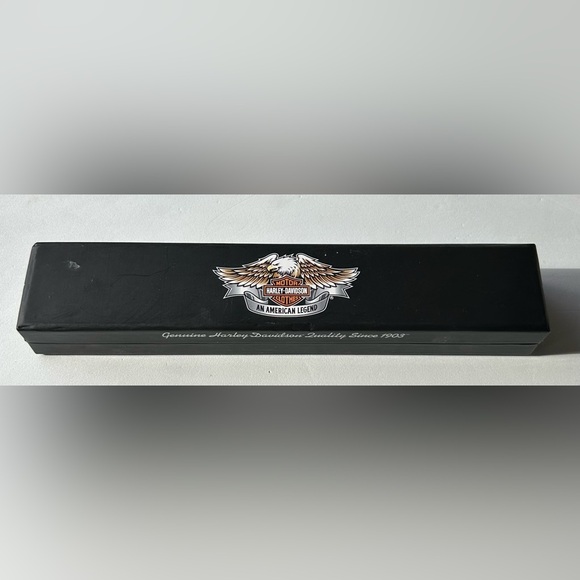 HARLEY DAVIDSON Silver Charm Bracelet New in Box! - Picture 7 of 10